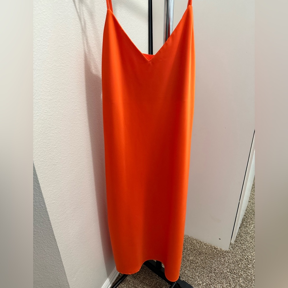 Gianni Bini Bold Orange Dress